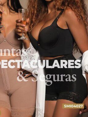 XL Stagmi Fasas PANTY Bomboncito SMI04027 INVISIBLE Short Butt Lace Shaper!